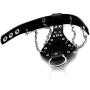 Xusamss Punk Rock Alloy Skull Hand Rivet Chain Cuff Bracelet,7''-8''