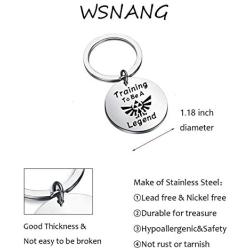 WSNANG Training to Be A Legend Keychain Zelda Lovers Gamer Geeks Gift