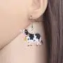 DOWAY Acrylic Charm Sweet Dairy Cattle Milk Cow Earrings Drop Dangle Jewelry Farm Decoration for Women Girls Funny Party Gifts DOWAY Acrylic Charm Sweet Dairy Cattle Milk Cow Earrings Drop Dangle Jewelry Farm Decoration for Women Girls Funny Party Gifts