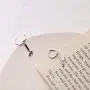 Asymmetric Pliers Wrench S925 Sterling Silver Dangle Drop Small Hoop Earrings for Women Men Teen Girls Boys Couples Personalized Vintage Dangling Hypoallergenic Gifts for Best Friend Birthday