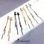555Jewelry Womens Stainless Steel Triple Bar Drop Dangle Post Nut Earrings 555Jewelry Womens Stainless Steel Triple Bar Drop Dangle Post Nut Earrings