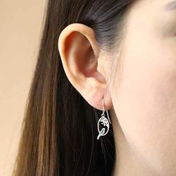 Boma Jewelry Sterling Silver Bird Earrings