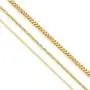 AINUOSHI Men & Women 925 Sterling Silver Solid 925 Italy 1MM 1.5MM 2MM 2.4MM Solid Franco Chain Necklace, Platinum/18K Gold Plated Necklace, Length, 16-24 Inch