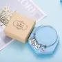 Memorial Gifts In Memory of Dad Mom Bangle Forever in My Heart Loss of Father Mother Bracelet Remembrance Gift