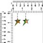 Starborn Ammolite 5-Point Rising Star Pendant in Sterling Silver