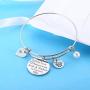 Aunt Bracelet from Niece Nephew Bangle Bracelet Gifts for Auntie Niece Jewelry Aunt Bangle Niece Bracelet