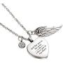 MJartoria Urn Necklaces for Ashes, Memorial Jewelry, Stainless Steel Heart-Shaped Delicate Commemorative Pendant Necklace Vial Necklace