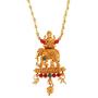 Efulgenz Indian Bollywood Gold Plated Traditional Faux Pearl Crystal Rhinestone Wedding Choker Pendant Necklace Earrings Jewellery Set