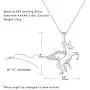 FANCIME Sterling Silver Flying Horse Unicorn Pendant Necklace CZ Cubic Zirconia Angel Wing Necklace Fine Dinty Animals Jewelry for Mom Women Teen Girls,16+ 2'' Extender FANCIME Sterling Silver Flying Horse Unicorn Pendant Necklace CZ Cubic Zirconia Angel Wing Necklace Fine Dinty Animals Jewelry for Mom Women Teen Girls,16+ 2'' Extender