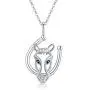 CHENGHONG Lucky Horseshoe Necklace 925 Sterling Silver Cute Animal Horse Pendant Necklace Jewelry Gift for Women Girls CHENGHONG Lucky Horseshoe Necklace 925 Sterling Silver Cute Animal Horse Pendant Necklace Jewelry Gift for Women Girls