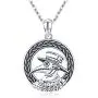 JUSTKIDSTOY Plague Doctor Necklace 925 Sterling Silver Steampunk Pendant Necklace Halloween Jewelry Gifts for Women Girls JUSTKIDSTOY Plague Doctor Necklace 925 Sterling Silver Steampunk Pendant Necklace Halloween Jewelry Gifts for Women Girls