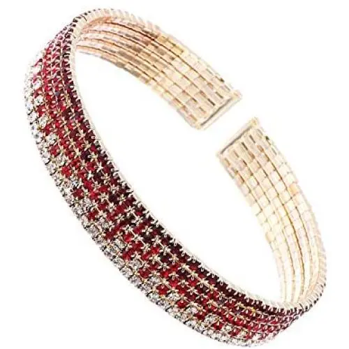 Rhinestone Bracelet Bracelets For Women Competition Jewelry Bikini Wedding Brides Bridal Chunky Crystal Cuff Bracelets Bangle For Women Girls Rhinestone Bracelet Bracelets For Women Competition Jewelry Bikini Wedding Brides Bridal Chunky Crystal Cuff Bracelets Bangle For Women Girls