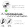 16 Inches To 30 Inches Figaro Chain Necklace 4MM To 8.5MM Stainless Steel Figaro Link Chain for Men Women