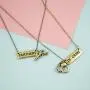 Lux Accessories Partners in Crime Handcuff Hand Cuff Gun BFF Best Friends Forever Matching Necklace Set Lux Accessories Partners in Crime Handcuff Hand Cuff Gun BFF Best Friends Forever Matching Necklace Set