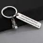 BEKECH Boxing Star Quote Boxing Keychain Every Champion was Once A Contender That Refused to Give Up Boxing Gloves Keychain Fitness Jewelry Gift for Boxing Lovers Althetes