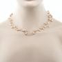 Gem Stone King 3-Row 7-8mm Pink Cultured Freshwater Pearl Necklace Earrings Set 18inches