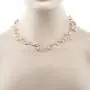 Gem Stone King 3-Row 7-8mm Pink Cultured Freshwater Pearl Necklace Earrings Set 18inches
