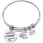 liforlove Inspirational Gifts Expandable Bracelet for Women Girl Adjustable Charm Bangle Gift for Teenage Girl Sister Friend Birthday Graduation