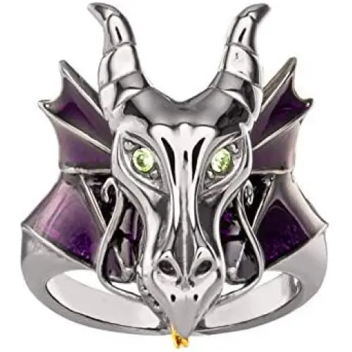RockLove DISNEYS SLEEPING BEAUTY Maleficent Dragon Ring RockLove DISNEYS SLEEPING BEAUTY Maleficent Dragon Ring