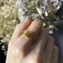 TOOPNK 16K Gold Plated Zodiac Rings for Women, Stainless Steel Zodiac Sign Ring, Adjustable 12 Constellation Ring, Dainty Birthday Gifts for Girls