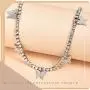 Gangel Silver Butterfly Layered Choker with Rhinestone Tennis Chain Fashion Necklace Stylish Design Pendant Pretty Jewelry for Party Dating Vacation for Women and Girls(Pack of 1) Gangel Silver Butterfly Layered Choker with Rhinestone Tennis Chain Fashion Necklace Stylish Design Pendant Pretty Jewelry for Party Dating Vacation for Women and Girls(Pack of 1)