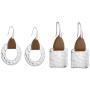 Women Pu Leather Geometric Irregular Round Earring for Girls Square Dangle Drop Boho Ear Jewelry