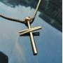 JIAHATE Baseball Necklace for Men,Boys Sports Stainless Steel Cross Pendant Necklace and Baseball Cross Necklaces Jewelry Gift