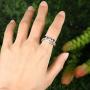 Allhola Silver Frog Ring for Women Girls,Open Adjustable Vintage Cute Animal Finger Rings Fashion Party Jewelry Gifts