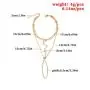 TseanYi Finger Ring Bracelet Gold Wrist Finger Bracelet Boho Slave Bracelet Hand Chain Alloy Chain Handpiece Jewelry for Women and Girls (Gold) TseanYi Finger Ring Bracelet Gold Wrist Finger Bracelet Boho Slave Bracelet Hand Chain Alloy Chain Handpiece Jewelry for Women and Girls (Gold)