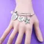 Ribukat Starfish Bracelet Never Underestimate The Difference You Made Thank You Gift for Mentor Teacher Coworker Colleague Appreciation Gift Inspirational Jewelry