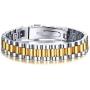 MPRAINBOW Stainless Steel 99.999% Germanium Healthy Body Therapy Healing Cuff Bracelet 20cm+Length Removel Tool