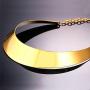 U7 Women Choker Necklace Stainless Steel Or 18K Gold Plated Statement Jewelry Vintage Torque Necklaces