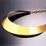 U7 Women Choker Necklace Stainless Steel Or 18K Gold Plated Statement Jewelry Vintage Torque Necklaces