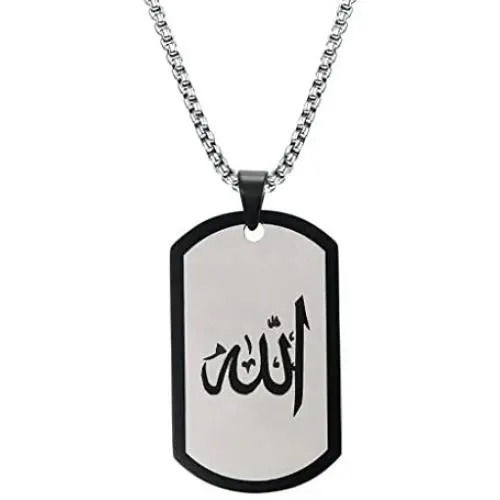 TIANYI Pendant Necklace for Men, Stainless Steel Dog Tag Jewelry TIANYI Pendant Necklace for Men, Stainless Steel Dog Tag Jewelry
