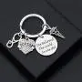 BAUNA Doctor Appreciation Gift Doctor Keychain with Caduceus Charm She Believed She Could So She Did Medical Doctor Jewelry BAUNA Doctor Appreciation Gift Doctor Keychain with Caduceus Charm She Believed She Could So She Did Medical Doctor Jewelry