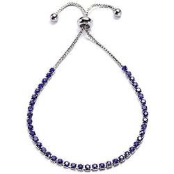 Woman Tennis Bracelet (Blue)