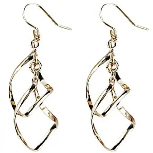Gmillions Fashion Jewelry Long Tassel Drop Dangle Earrings for Women Double Twist Wave Bling Dangle Earrings Gmillions Fashion Jewelry Long Tassel Drop Dangle Earrings for Women Double Twist Wave Bling Dangle Earrings