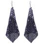 Metme Womens Vintage Style Crystal Simulated Pearl Chandelier Dangle Earrings Pendant Bridal Wedding