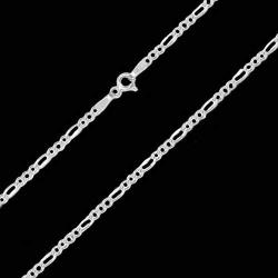 Verona Jewelers 1.8MM 925 Sterling Silver Classic Figaro Chain for- Anklet Necklace and Bracelet use
