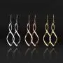 Twisted Hoop Drop Earring Set, Sterling Silver Hypoallergenic Long Earrings Twist Wave Dangle Earrings Square Gold,Rose Gold,Silver Dangle Hook Earrings Piercing Jewelry Gift for Women Girls Twisted Hoop Drop Earring Set, Sterling Silver Hypoallergenic Long Earrings Twist Wave Dangle Earrings Square Gold,Rose Gold,Silver Dangle Hook Earrings Piercing Jewelry Gift for Women Girls