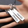 MAOFAED Couple Keychain Set Owner and Owned Keychain BDSM Gifts Daddydom Gift DDLG Gifts Babygirl Gift Couple Gift