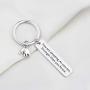 WSNANG Elephant Gift Elephant Lover Gift You are Amazing As You are Stronger Than You Know Keychain Inspiration Elephant Graduation Gift for Graduate Friend