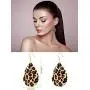 Hicarer 3 Pieces Leopard Jewelry Set Leopard Bracelet Earring Necklace for Women Girls Hicarer 3 Pieces Leopard Jewelry Set Leopard Bracelet Earring Necklace for Women Girls