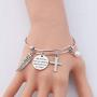 WUSUANED Memorial Bracelet Loss Jewelry My Brother Was So Amazing God Made His My Angel Sympathy Gift Remembering Loss of Brother