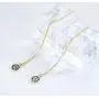SLUYNZ 925 Sterling Silver Round Eye Dangle Earrings Chain for Women Teen Girls Evil Eye Threader Earrings SLUYNZ 925 Sterling Silver Round Eye Dangle Earrings Chain for Women Teen Girls Evil Eye Threader Earrings