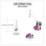 Owl Earrings Sterling Silver Owl Dangle Drop Earrings for Women Jewelry Gifts
