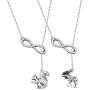FAADBUK Best Friend Jewelry SPN Gift Supernatural Inspired Gift Moose Squirrel Y Lariat Necklace BFF Gift Gift for Friends