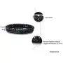 MEALGUET Mens Lava Rock Bracelet Healing Balancing Braided Leather Bracelets with Magnetic Clasp, 2 Layered Symbol Cuff Bracelets, 8.4'' MEALGUET Mens Lava Rock Bracelet Healing Balancing Braided Leather Bracelets with Magnetic Clasp, 2 Layered Symbol Cuff Bracelets, 8.4''