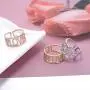 Ouran Promise Ring for Women, Size Adjustable Rose Gold and Silver Plated with Shining Zircon Crystal Eternity Wedding Bands, Engagement Rings Jewelry Gift for Girl Friend Ouran Promise Ring for Women, Size Adjustable Rose Gold and Silver Plated with Shining Zircon Crystal Eternity Wedding Bands, Engagement Rings Jewelry Gift for Girl Friend