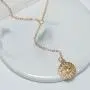 TseanYi Evil Eye Coin Necklace Gold Coin Drop Necklace Chain Vintage Y Lariat Chain Necklace Lucky Eye Protection Jewelry for Women and Girls